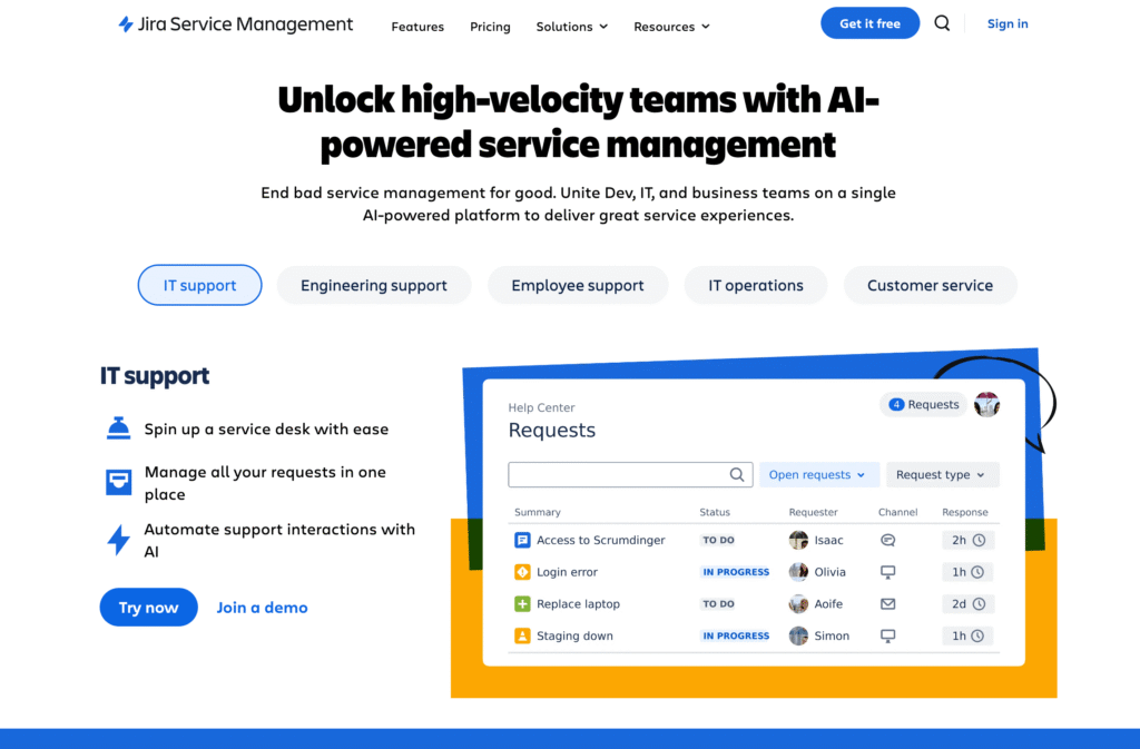 Jira Service Management